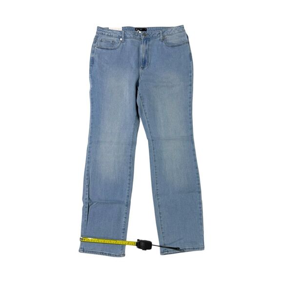 Member's Mark Women's Straight Jeans - Light Wash - Size 12 - Picture 8 of 13